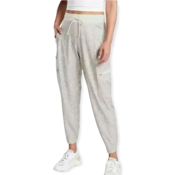 Athleta Light Gray Track Pants - Picture 5 of 15